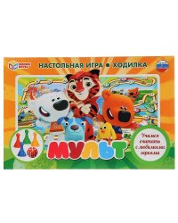 НАСТОЛЬНАЯ ИГРА-ХОДИЛКА "УМКА" МУЛЬТ  В КОР. в кор.20шт