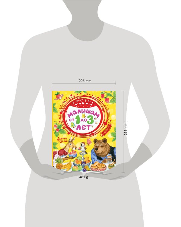 Малышам от 1 до 3 лет