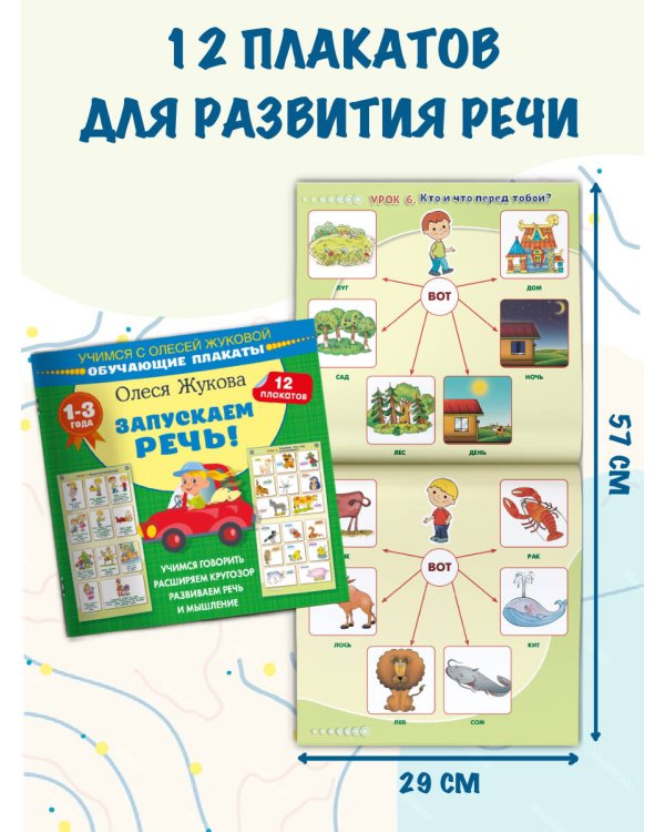 Запускаем речь! Обучающие плакаты