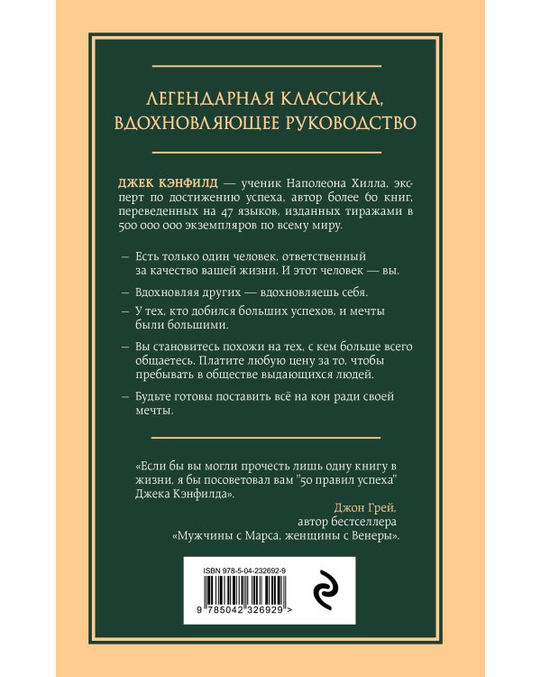 50 правил успеха, чтобы достичь желаемого в бизнесе и в личной жизни