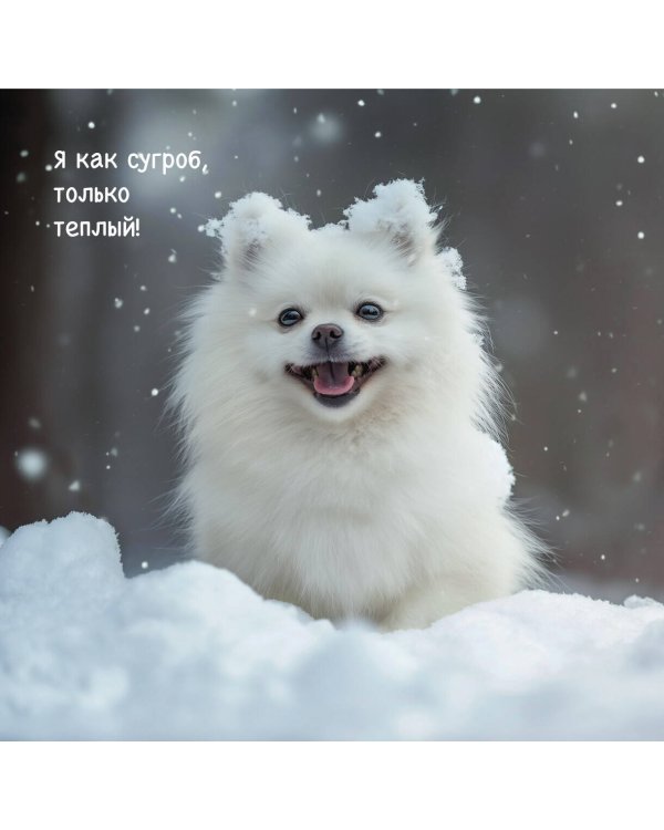 Шпицы. Календарь настенный на 2025 год (300х300)