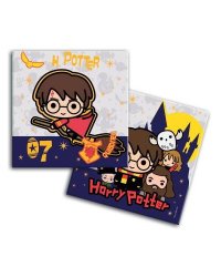 Harry Potter. Салфетки бумажные трехслойные 33*33 см, 20 шт (чиби)