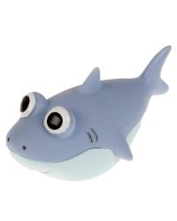 Игрушка пластизоль д/ванны акуленок 10 см в сетке, КОТЕ ТВ 1шт, пищит, сетка КАПИТОШКА в кор.100шт
