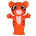 Игрушка для ванны тигренок 9 см, в сетке, КАПИТОШКА в кор.2*240шт