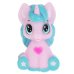 Игрушка для ванны единорожка 9 см, в сетке, КАПИТОШКА в кор.2*240шт