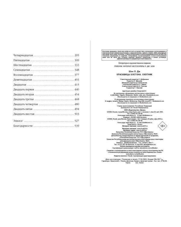 Красавицы Бостона. Охотник (#1)