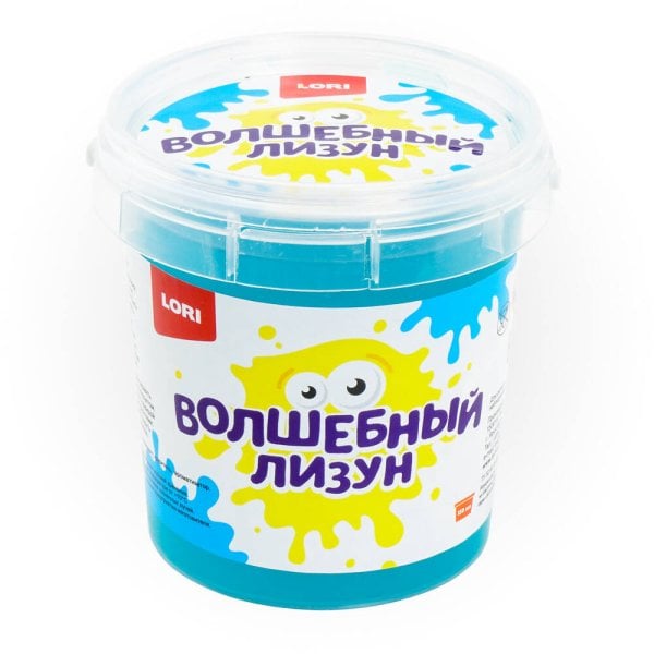 Волшебный лизун "Голубой с ароматом тутти-фрутти", 150мл.