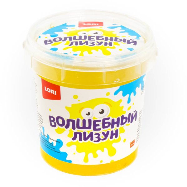 Волшебный лизун "Жёлтый с ароматом банана", 150мл.