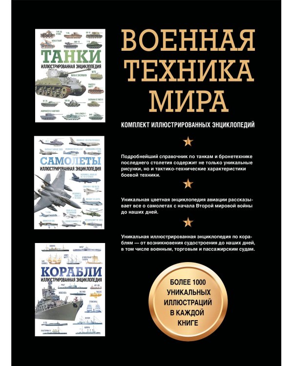 Военная техника мира. Комплект иллюстрированных энциклопедий