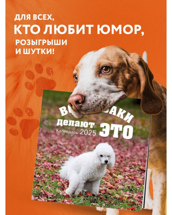 Все собаки делают это. Календарь настенный на 2025 год (300х300)