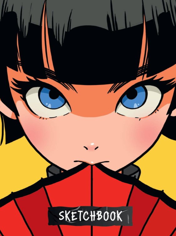 СКЕТЧБУК А5. С ВЕЕРОМ (выб.лак)