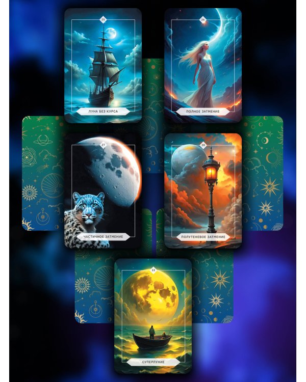 Крайон. Таро Луны. Карты, дающие ответы на все вопросы