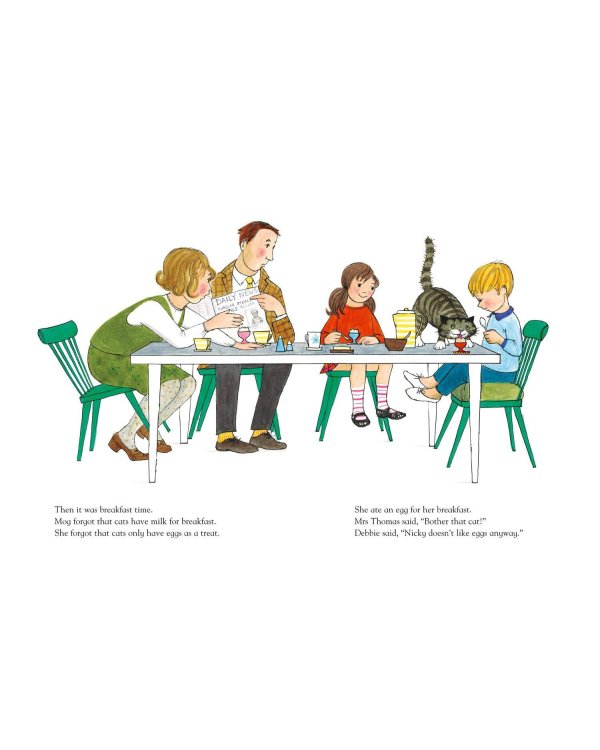 Mog the Forgetful cat (Judith Kerr) Мог- забывчивый кот (Джудит Керр)/ Книги на английском языке