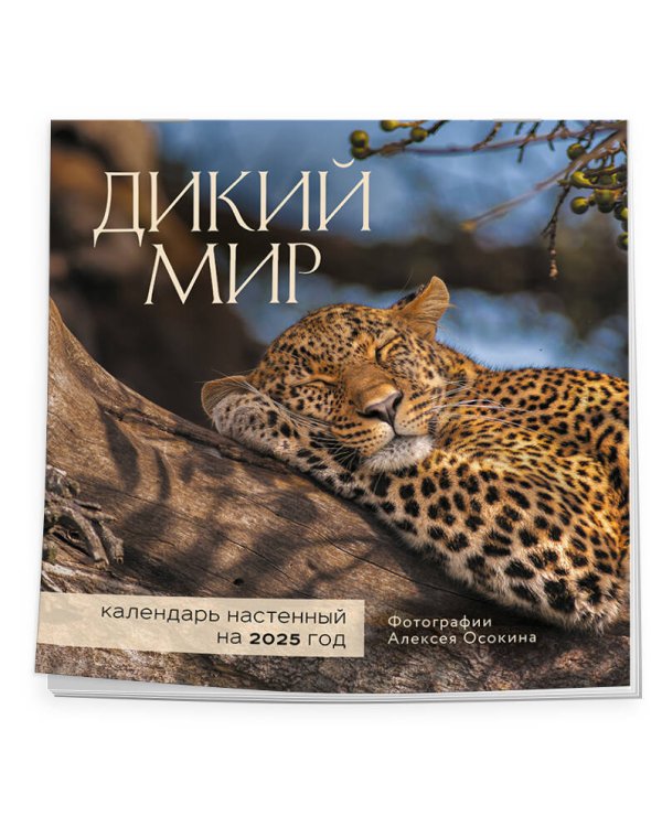 Дикий мир. Календарь настенный на 2025 год (300х300 мм)