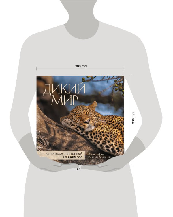 Дикий мир. Календарь настенный на 2025 год (300х300 мм)