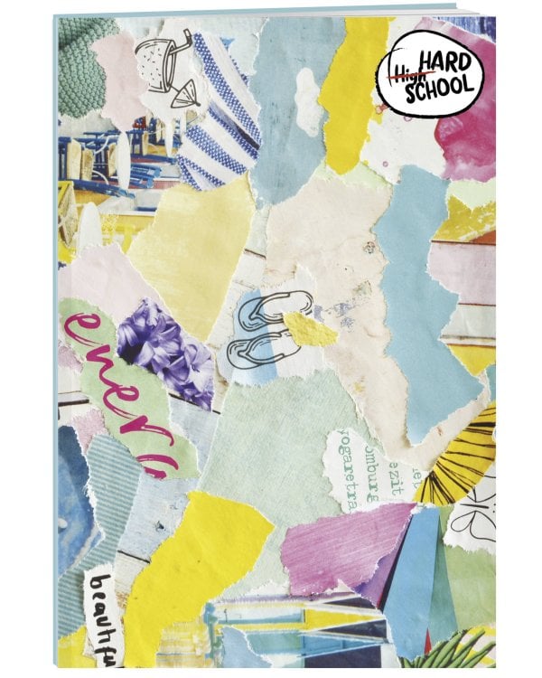 Hard school. Коллаж. Тетрадь школьная в мягкой обложке, 48 л.