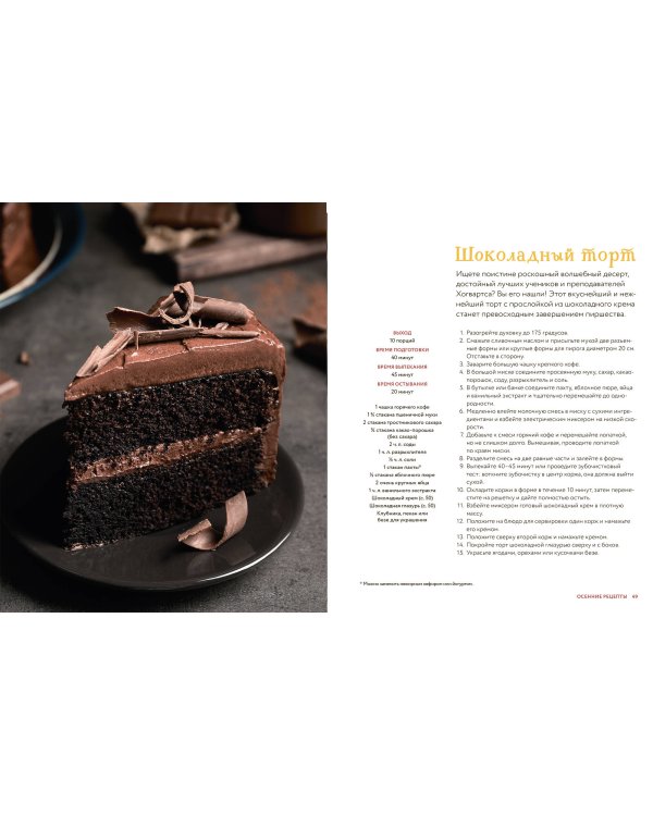 Неофициальная кулинарная книга Хогвартса. 75 рецептов блюд по мотивам волшебного мира Гарри Поттера
