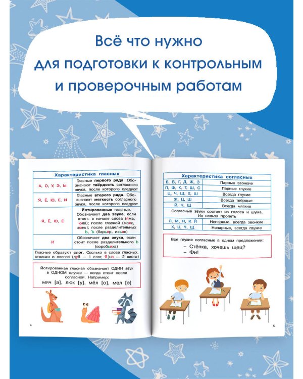 Полный курс начальной школы. Русский язык, математика, окружающий мир