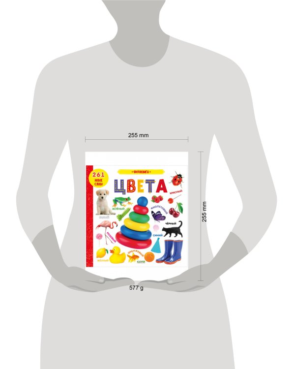 Книжки-картонки. Фотокнига. Цвета