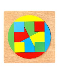 Деревянная игрушка. Головоломка (15х15см) "СОТЫ"  (в слюде) Арт.AN02335