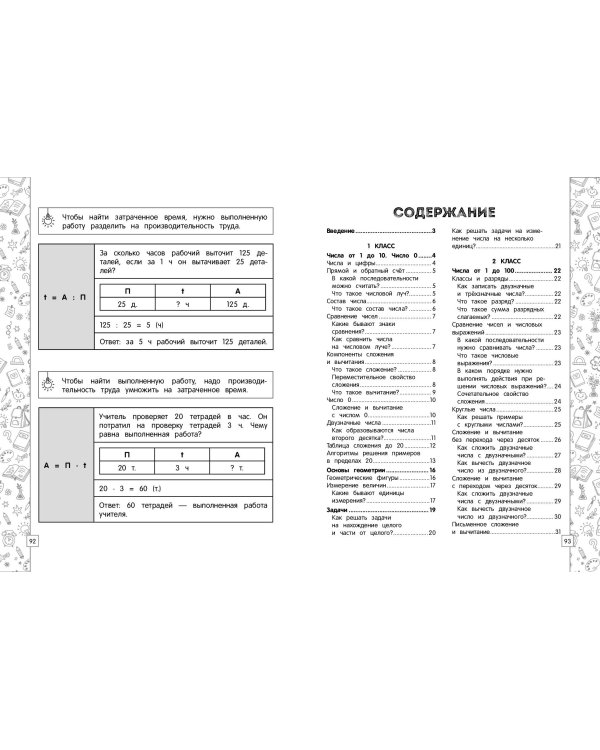 Математика в схемах, таблицах, рисунках
