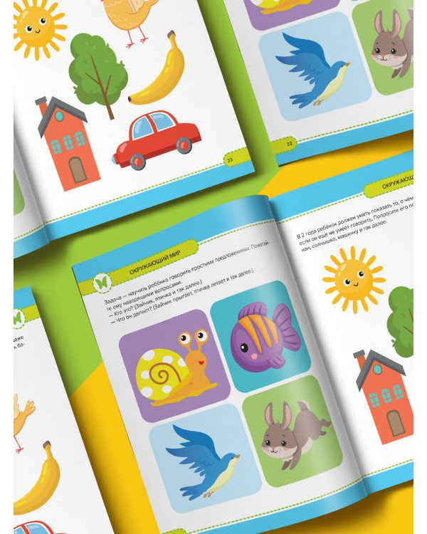 Маленький умник. Годовой курс. 2-3 года