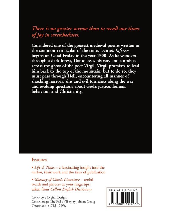 Inferno (Dante Alighieri) Ад (Данте Алигьери) /Книги на английском языке