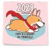 Корги спешит на помощь! Календарь настенный на 2023 год (300х300 мм)