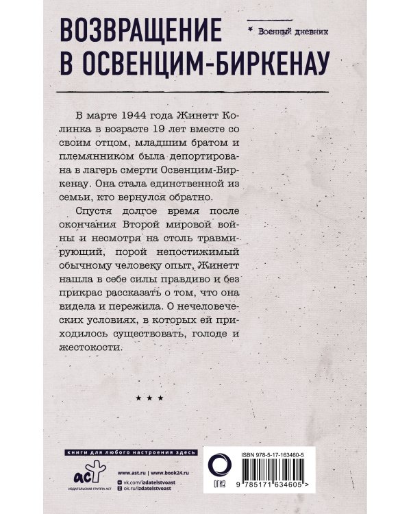 Возвращение в Освенцим-Биркенау