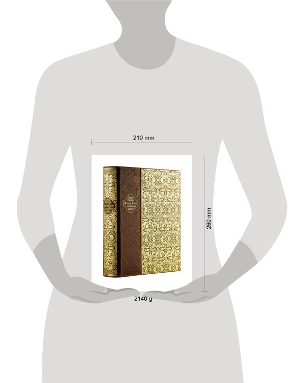 История России с древнейших времен. Книга в коллекционном кожаном переплете ручной работы с окрашенным и золочёным обрезом