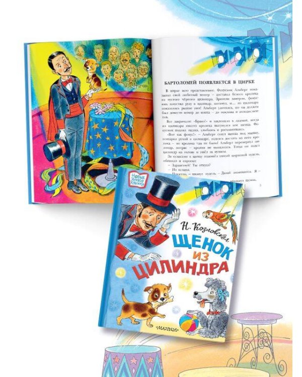 Щенок из цилиндра