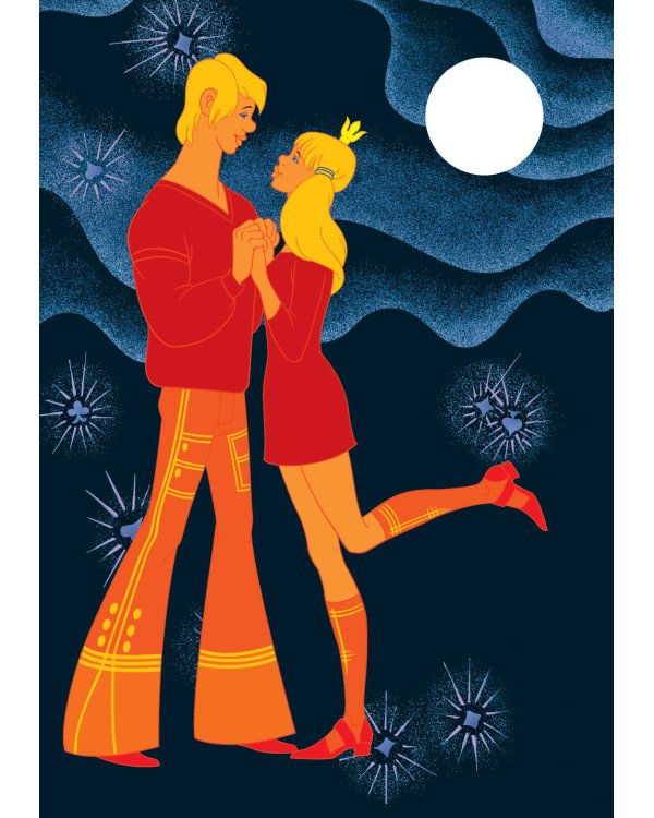 Бременские музыканты. Обложка для паспорта принцесса и трубадур