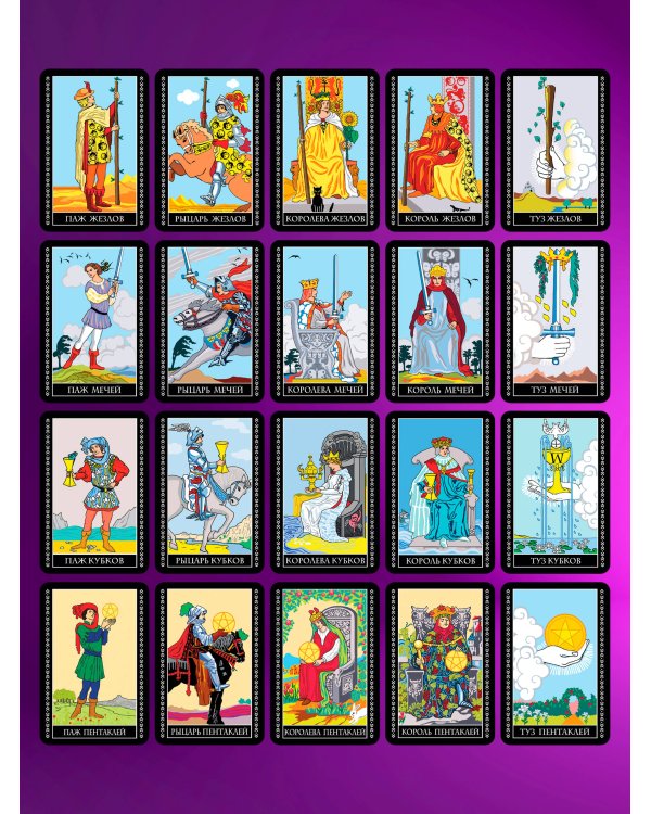 Таро Уэйта. 78 карт. 50 раскладов, которые ответят на любой вопрос