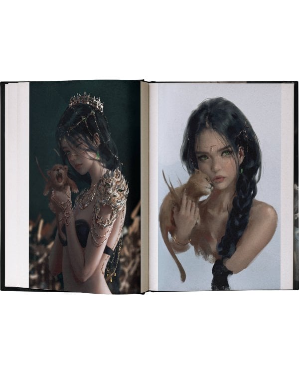 Призрачный Клинок. GhostBlade. Иллюстрации WLOP