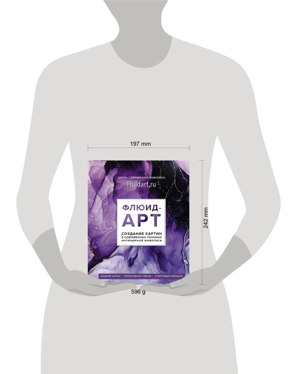 Флюид-арт. Жидкий акрил. Эпоксидная смола. Спиртовые чернила. Создание картин в современных техниках