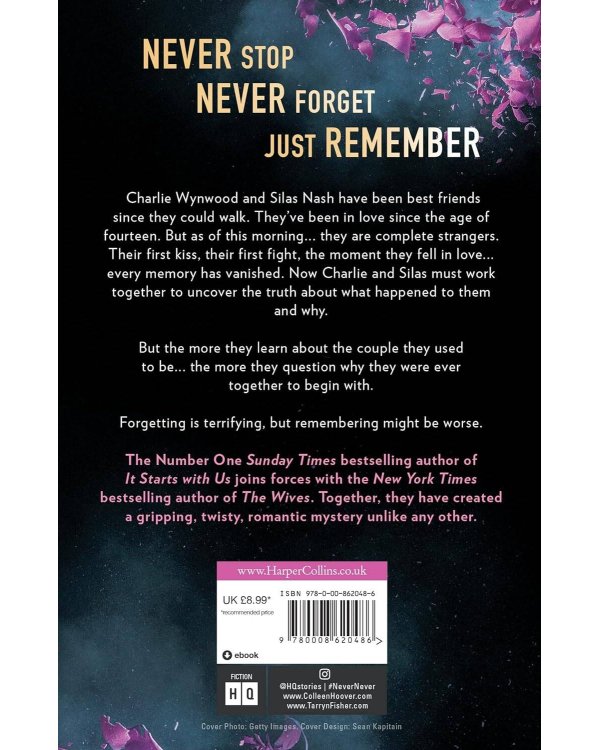 Never never (Colleen Hoover, Tarryn Fisher) Никогда Никогда (Колин Гувер, Тарин Фишер)/ Книги на английском языке