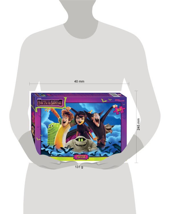 Мозаика "puzzle" 160 "Монстры на каникулах" (Sony Pictures Animation)