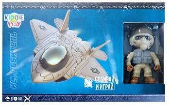 Игровой набор с фигуркой для детей_самолет