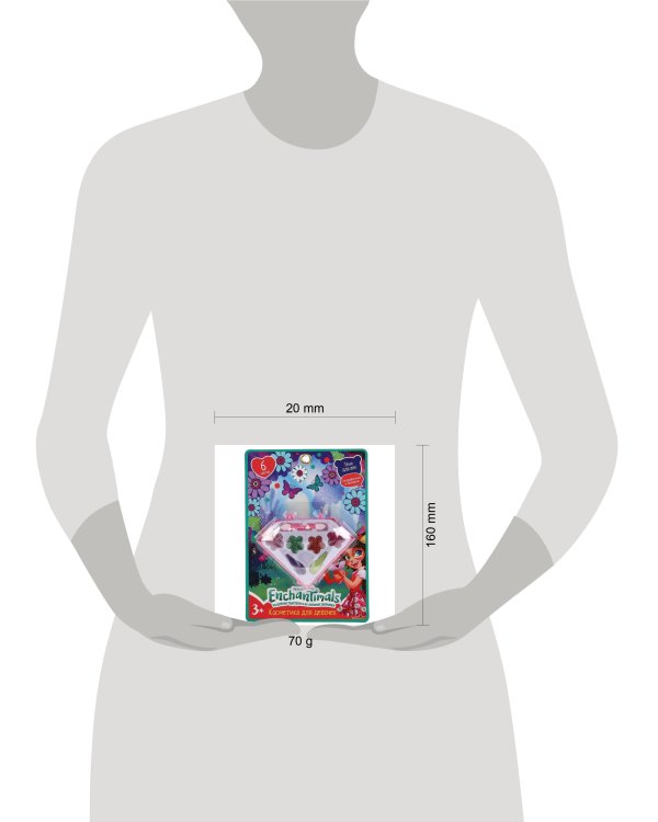 Косметика для девочек ЭНЧАНТИМАЛС тени на блистере МИЛАЯ ЛЕДИ в кор.2*150шт