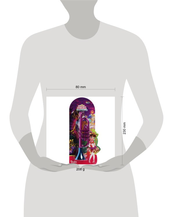 Труба ЭНЧАНТИМАЛС блист.22*47*10см ИГРАЕМ ВМЕСТЕ в кор.2*48шт