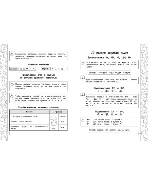 Русский язык в схемах, таблицах, рисунках