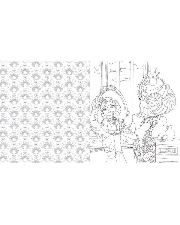 Я люблю раскрашивать. Царевны