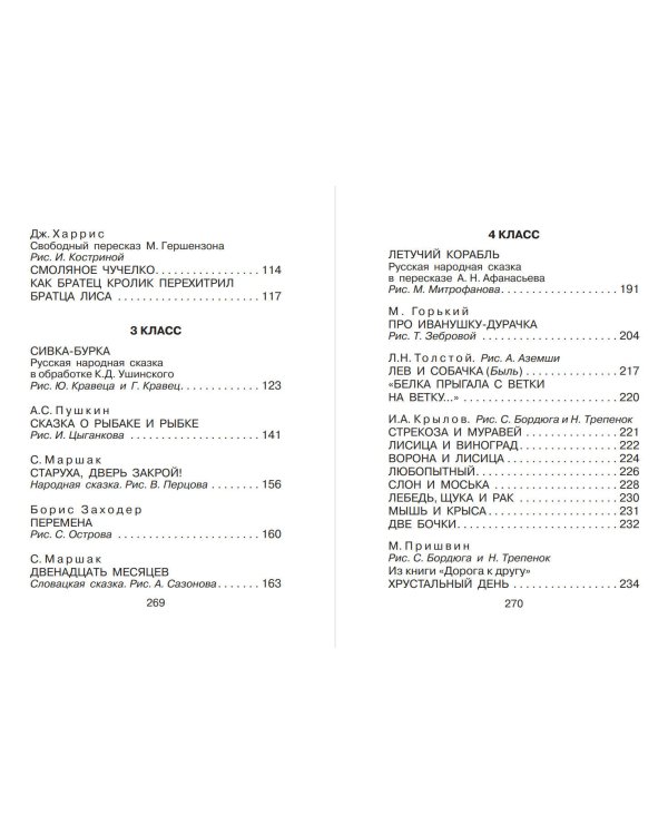 Большая хрестоматия для 1-4 классов