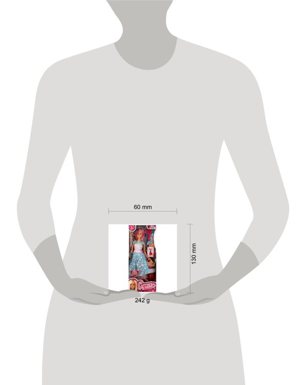 Кукла 29 см София, руки и ноги сгиб, акс, кор КАРАПУЗ в кор.24шт