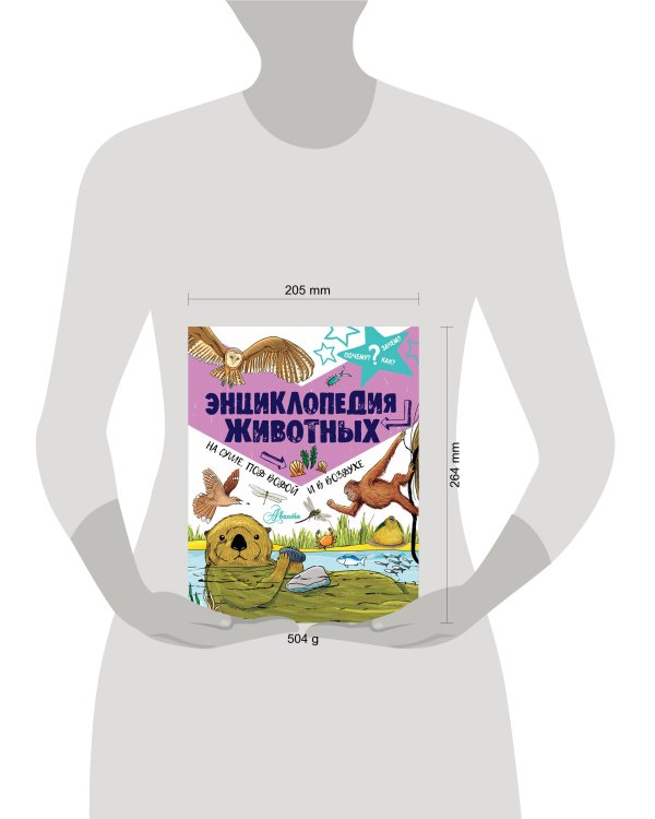 Энциклопедия животных: на суше, под водой и в воздухе