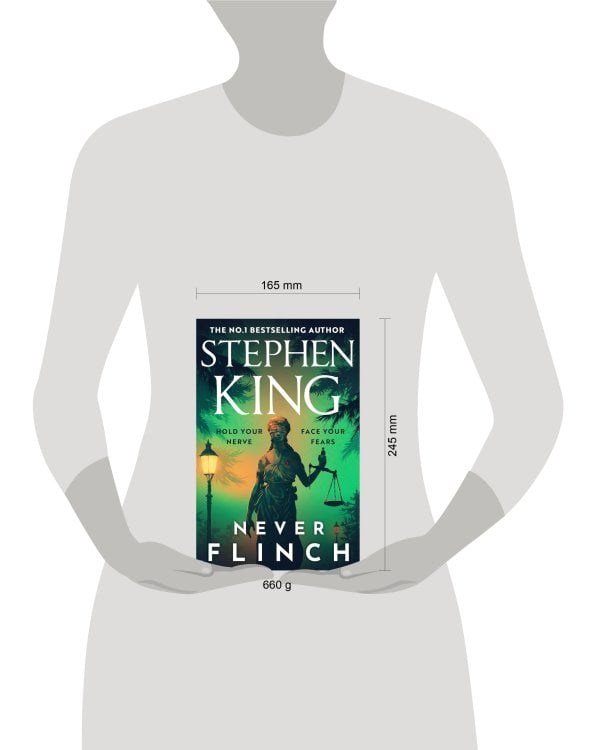 Never Flinch (Stephen King) Никогда не отступай (Стивен Кинг) /Книги на английском языке