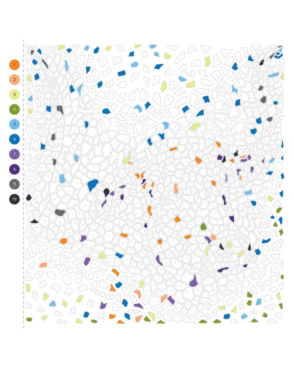 Coloristic Цветовой квест по номерам
