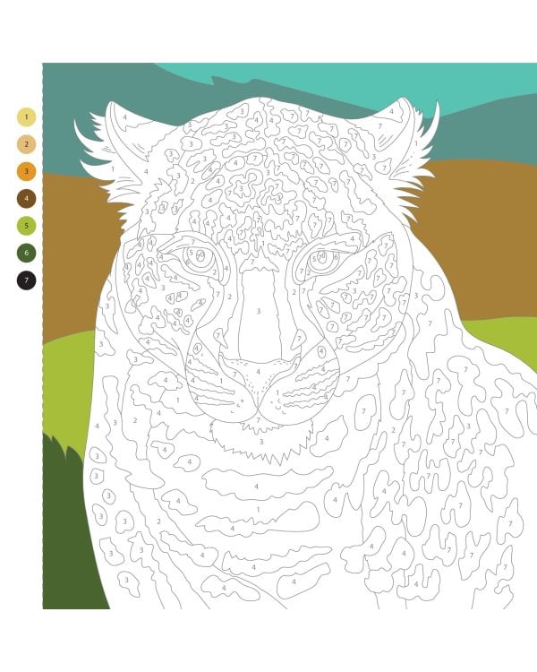 Coloristic Цветовой квест по номерам