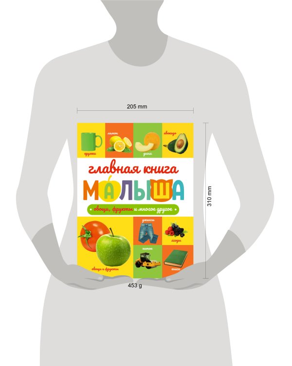 ГЛАВНАЯ КНИГА МАЛЫША. ОВОЩИ, ФРУКТЫ И МНОГОЕ ДРУГОЕ