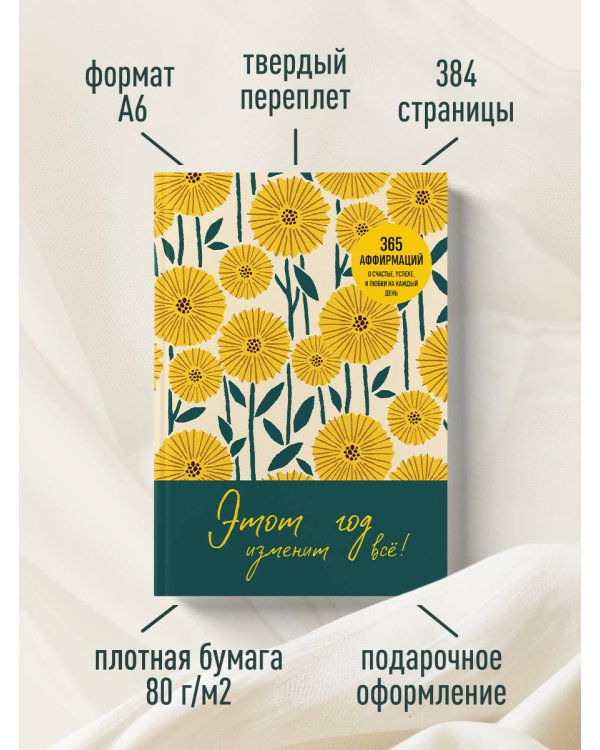 Этот год изменит все! 365 аффирмаций о счастье, успехе и любви на каждый день